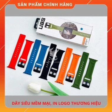 Dây đeo cao su UAG xanh navy cho đồng hồ thông minh – Siêu mềm mại, chính hãng, giảm 45.900đ