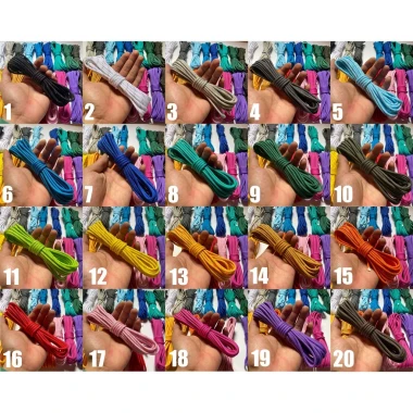 Dây dù sinh tồn paracord 550lbs 4mm phản quang 5m giá rẻ chỉ 25k 6 Dây dù sinh tồn paracord 550lbs 4mm phản quang 5m giá rẻ chỉ 25k 6
