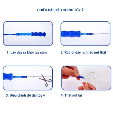 Dây Nhảy Thể Dục Đa Năng Chống Rối Cho Nam Nữ Trẻ Em - Giảm 36% Còn 14500đ 4