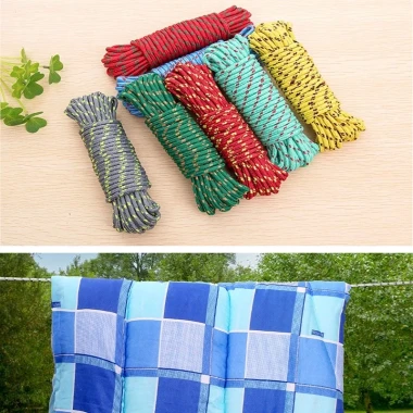 Dây Phơi Đồ Cắm Trại Cuộn 5m - Dựng Lều Siêu Cứng, Giá Chỉ 12000đ 5 Dây Phơi Đồ Cắm Trại Cuộn 5m - Dựng Lều Siêu Cứng, Giá Chỉ 12000đ 5