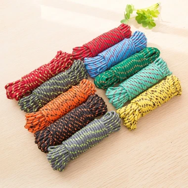 Dây Phơi Đồ Cắm Trại Cuộn 5m - Dựng Lều Siêu Cứng, Giá Chỉ 12000đ 6 Dây Phơi Đồ Cắm Trại Cuộn 5m - Dựng Lều Siêu Cứng, Giá Chỉ 12000đ 6