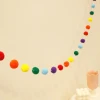 Dây Quả Bông Pom Pom Trang Trí Dài 2,5m Giá Rẻ Chỉ 18000đ 11