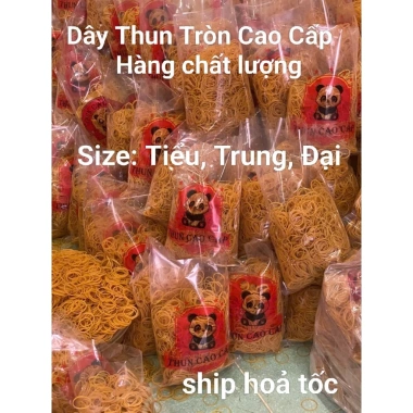 Dây Thun cao su 500gr - Siêu dẻo, đàn hồi tốt, 3 size Tiểu-Trung-Đại, giá 58.000 Dây Thun cao su 500gr - Siêu dẻo, đàn hồi tốt, 3 size Tiểu-Trung-Đại, giá 58.000