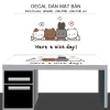 Decal Dán Bàn Học Chống Nước Cho Học Sinh - Giảm 10% Chỉ 50k - THUTHAODECOR 13