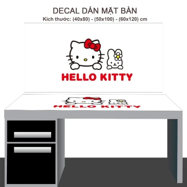 Decal Dán Bàn Học Chống Nước Cho Học Sinh - Giảm 10% Chỉ 50k - THUTHAODECOR 19