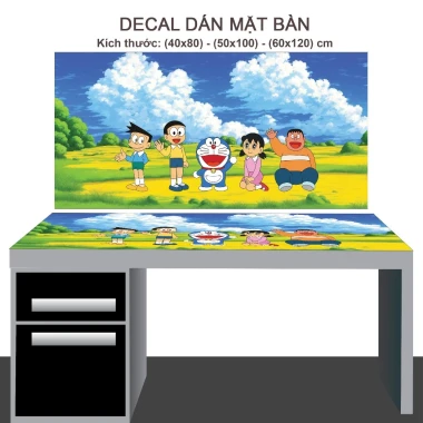 Decal Dán Bàn Học Chống Nước Cho Học Sinh - Giảm 10% Chỉ 50k - THUTHAODECOR 22