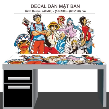 Decal Dán Bàn Học Chống Nước Cho Học Sinh - Giảm 10% Chỉ 50k - THUTHAODECOR 28