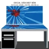 Decal Dán Bàn Học Chống Nước Cho Học Sinh - Giảm 10% Chỉ 50k - THUTHAODECOR 29