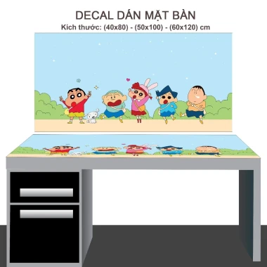 Decal Dán Bàn Học Chống Nước Cho Học Sinh - Giảm 10% Chỉ 50k - THUTHAODECOR 30