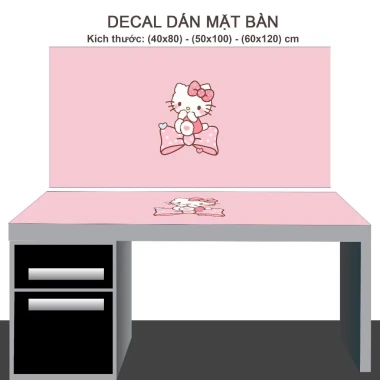 Decal Dán Bàn Học Chống Nước Cho Học Sinh - Giảm 10% Chỉ 50k - THUTHAODECOR 33