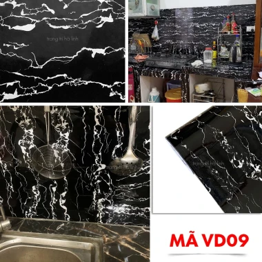 Decal Dán Bếp Vân Đá Hoa Cương Chống Thấm Nước, Chống Dầu Mỡ Giá Rẻ 19 Decal Dán Bếp Vân Đá Hoa Cương Chống Thấm Nước, Chống Dầu Mỡ Giá Rẻ 19