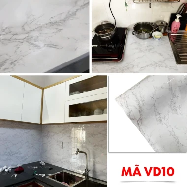 Decal Dán Bếp Vân Đá Hoa Cương Chống Thấm Nước, Chống Dầu Mỡ Giá Rẻ 20 Decal Dán Bếp Vân Đá Hoa Cương Chống Thấm Nước, Chống Dầu Mỡ Giá Rẻ 20