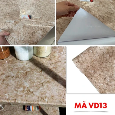 Decal Dán Bếp Vân Đá Hoa Cương Chống Thấm Nước, Chống Dầu Mỡ Giá Rẻ 23 Decal Dán Bếp Vân Đá Hoa Cương Chống Thấm Nước, Chống Dầu Mỡ Giá Rẻ 23