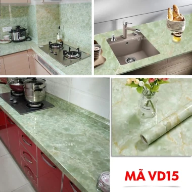 Decal Dán Bếp Vân Đá Hoa Cương Chống Thấm Nước, Chống Dầu Mỡ Giá Rẻ 25 Decal Dán Bếp Vân Đá Hoa Cương Chống Thấm Nước, Chống Dầu Mỡ Giá Rẻ 25