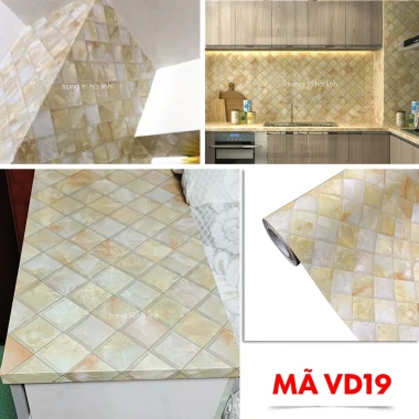 Decal Dán Bếp Vân Đá Hoa Cương Chống Thấm Nước, Chống Dầu Mỡ Giá Rẻ 29 Decal Dán Bếp Vân Đá Hoa Cương Chống Thấm Nước, Chống Dầu Mỡ Giá Rẻ 29