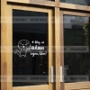Decal dán định hình màu đen/ trắng mẫu chữ trang trí Tiệm bánh dán cửa kính, quầy bán CÓ KEO DÁN, CHỐNG NƯỚC cPR5h9J1 3
