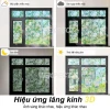 Decal Dán Kính Cầu Vồng Chống Nhìn Trộm, Miếng Dán Kính Không Dính Giá Rẻ 4