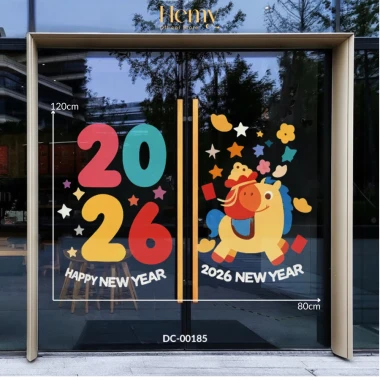 Decal Dán Nhà Tết 2.026 - Trang Trí Cửa Kính, Gương Đón Tài Lộc Giá 189k - HeMy Decor 2 Decal Dán Nhà Tết 2.026 - Trang Trí Cửa Kính, Gương Đón Tài Lộc Giá 189k - HeMy Decor 2