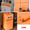 Decal màu nhám sần dán kính, giấy dán tường bàn tủ có sẵn keo màu trơn chống thấm nước khổ 1.2mx0.5m 15