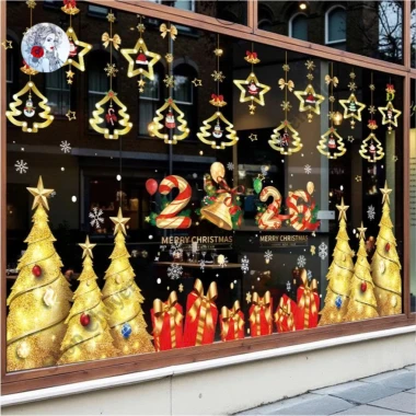 Decal Noel Giáng Sinh Dán Kính Cửa Lớn - Tĩnh Điện Không Keo - Combo Trang Trí Noel 2026 Giá Chỉ 54k 2 Decal Noel Giáng Sinh Dán Kính Cửa Lớn - Tĩnh Điện Không Keo - Combo Trang Trí Noel 2026 Giá Chỉ 54k 2