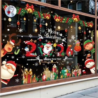 Decal Noel Giáng Sinh Dán Kính Cửa Lớn - Tĩnh Điện Không Keo - Combo Trang Trí Noel 2026 Giá Chỉ 54k 3 Decal Noel Giáng Sinh Dán Kính Cửa Lớn - Tĩnh Điện Không Keo - Combo Trang Trí Noel 2026 Giá Chỉ 54k 3