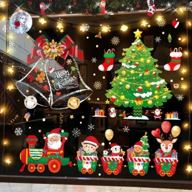 Decal Noel Giáng Sinh Dán Kính Cửa Lớn - Tĩnh Điện Không Keo - Combo Trang Trí Noel 2026 Giá Chỉ 54k 6 Decal Noel Giáng Sinh Dán Kính Cửa Lớn - Tĩnh Điện Không Keo - Combo Trang Trí Noel 2026 Giá Chỉ 54k 6