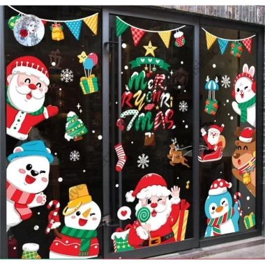 Decal Noel Giáng Sinh Dán Kính Cửa Lớn - Tĩnh Điện Không Keo - Combo Trang Trí Noel 2026 Giá Chỉ 54k 9 Decal Noel Giáng Sinh Dán Kính Cửa Lớn - Tĩnh Điện Không Keo - Combo Trang Trí Noel 2026 Giá Chỉ 54k 9