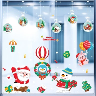Decal Noel Giáng Sinh Dán Kính Cửa Lớn - Tĩnh Điện Không Keo - Combo Trang Trí Noel 2026 Giá Chỉ 54k 16 Decal Noel Giáng Sinh Dán Kính Cửa Lớn - Tĩnh Điện Không Keo - Combo Trang Trí Noel 2026 Giá Chỉ 54k 16