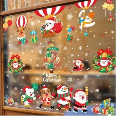 Decal Noel Giáng Sinh Dán Kính Cửa Lớn - Tĩnh Điện Không Keo - Combo Trang Trí Noel 2026 Giá Chỉ 54k 20 Decal Noel Giáng Sinh Dán Kính Cửa Lớn - Tĩnh Điện Không Keo - Combo Trang Trí Noel 2026 Giá Chỉ 54k 20
