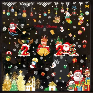 Decal Noel Giáng Sinh Dán Kính Cửa Lớn - Tĩnh Điện Không Keo - Combo Trang Trí Noel 2026 Giá Chỉ 54k 27 Decal Noel Giáng Sinh Dán Kính Cửa Lớn - Tĩnh Điện Không Keo - Combo Trang Trí Noel 2026 Giá Chỉ 54k 27