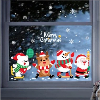 Decal Noel Giáng Sinh Dán Kính Cửa Lớn - Tĩnh Điện Không Keo - Combo Trang Trí Noel 2026 Giá Chỉ 54k 38 Decal Noel Giáng Sinh Dán Kính Cửa Lớn - Tĩnh Điện Không Keo - Combo Trang Trí Noel 2026 Giá Chỉ 54k 38