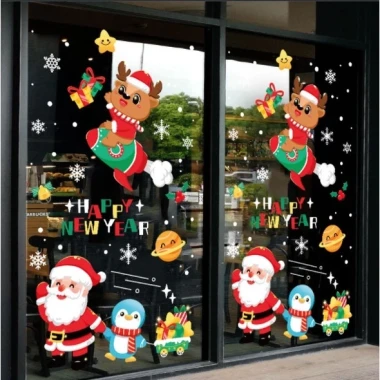 Decal Noel Giáng Sinh Dán Kính Cửa Lớn - Tĩnh Điện Không Keo - Combo Trang Trí Noel 2026 Giá Chỉ 54k 40 Decal Noel Giáng Sinh Dán Kính Cửa Lớn - Tĩnh Điện Không Keo - Combo Trang Trí Noel 2026 Giá Chỉ 54k 40