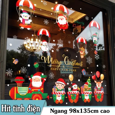 Decal Noel Giáng Sinh Dán Kính Cửa Lớn - Tĩnh Điện Không Keo - Combo Trang Trí Noel 2026 Giá Chỉ 54k 52 Decal Noel Giáng Sinh Dán Kính Cửa Lớn - Tĩnh Điện Không Keo - Combo Trang Trí Noel 2026 Giá Chỉ 54k 52