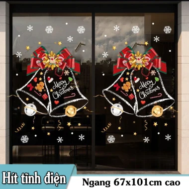 Decal Noel Giáng Sinh Dán Kính Cửa Lớn - Tĩnh Điện Không Keo - Combo Trang Trí Noel 2026 Giá Chỉ 54k 53 Decal Noel Giáng Sinh Dán Kính Cửa Lớn - Tĩnh Điện Không Keo - Combo Trang Trí Noel 2026 Giá Chỉ 54k 53