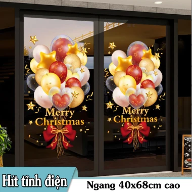 Decal Noel Giáng Sinh Dán Kính Cửa Lớn - Tĩnh Điện Không Keo - Combo Trang Trí Noel 2026 Giá Chỉ 54k 57 Decal Noel Giáng Sinh Dán Kính Cửa Lớn - Tĩnh Điện Không Keo - Combo Trang Trí Noel 2026 Giá Chỉ 54k 57