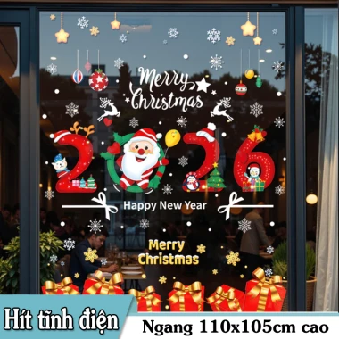 Decal Noel Giáng Sinh Dán Kính Cửa Lớn - Tĩnh Điện Không Keo - Combo Trang Trí Noel 2026 Giá Chỉ 54k 61 Decal Noel Giáng Sinh Dán Kính Cửa Lớn - Tĩnh Điện Không Keo - Combo Trang Trí Noel 2026 Giá Chỉ 54k 61