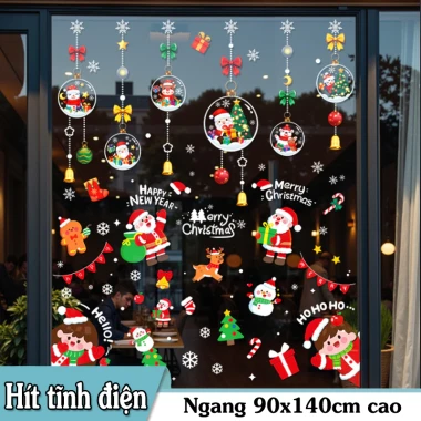 Decal Noel Giáng Sinh Dán Kính Cửa Lớn - Tĩnh Điện Không Keo - Combo Trang Trí Noel 2026 Giá Chỉ 54k 64 Decal Noel Giáng Sinh Dán Kính Cửa Lớn - Tĩnh Điện Không Keo - Combo Trang Trí Noel 2026 Giá Chỉ 54k 64