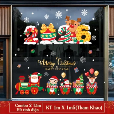 Decal Noel Giáng Sinh Dán Kính Cửa Lớn - Tĩnh Điện Không Keo - Combo Trang Trí Noel 2026 Giá Chỉ 54k 83 Decal Noel Giáng Sinh Dán Kính Cửa Lớn - Tĩnh Điện Không Keo - Combo Trang Trí Noel 2026 Giá Chỉ 54k 83