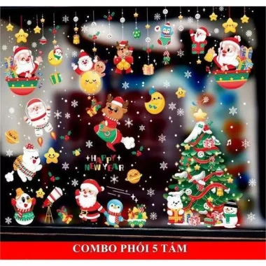 Decal Noel Giáng Sinh Dán Kính Cửa Lớn - Tĩnh Điện Không Keo - Combo Trang Trí Noel 2026 Giá Chỉ 54k 96 Decal Noel Giáng Sinh Dán Kính Cửa Lớn - Tĩnh Điện Không Keo - Combo Trang Trí Noel 2026 Giá Chỉ 54k 96
