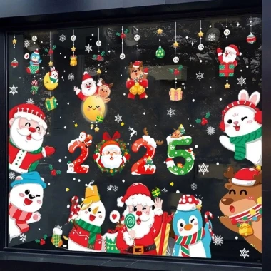 Decal Noel Giáng Sinh Dán Kính Cửa Lớn - Tĩnh Điện Không Keo - Combo Trang Trí Noel 2026 Giá Chỉ 54k 99 Decal Noel Giáng Sinh Dán Kính Cửa Lớn - Tĩnh Điện Không Keo - Combo Trang Trí Noel 2026 Giá Chỉ 54k 99