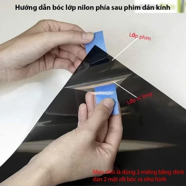 Decal phản quang nhìn 1 chiều chống nắng tia UV, giá rẻ chỉ 13.5k - Mua ngay! 4