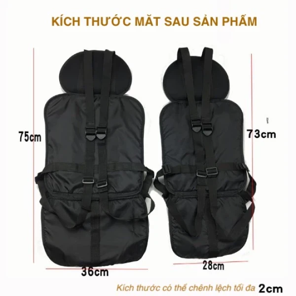 Hình ảnh sản phẩm Đệm Ghế Ô Tô Cho Bé 0-8 Tuổi - Đai An Toàn Trẻ Em Xe Hơi Giá Rẻ