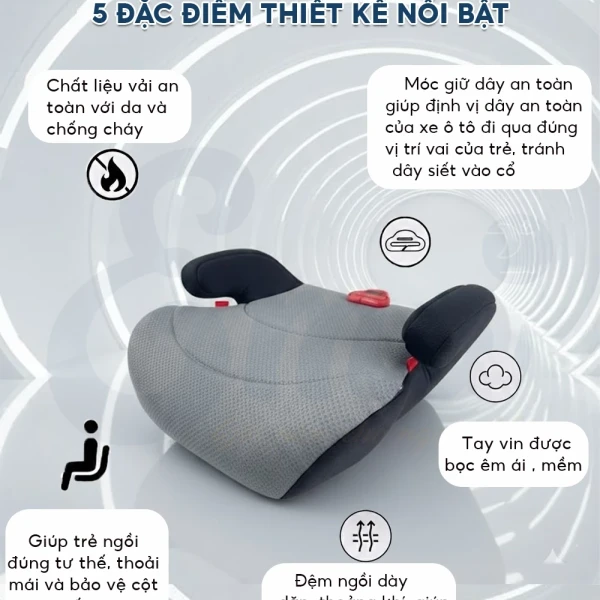 Trải nghiệm thực tế: Đệm nâng ghế ô tô EMA – Giải pháp an toàn, giá rẻ cho gia đình