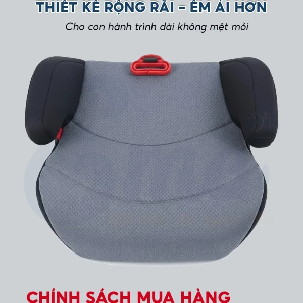 Trải nghiệm thực tế: Đệm nâng ghế ô tô EMA 495.000 cho chuyến đi cùng bé