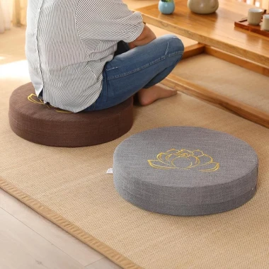 Đệm Thiền Yoga 4 Kích Thước - Chất Liệu Cứng, Có Thể Tháo Giặt 6