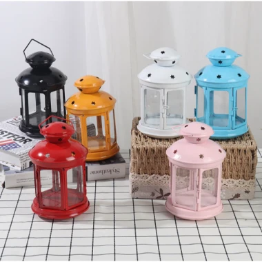 Đèn Bão Cắm Trại Vintage Khung Sắt Hoa Văn - Chiếu Sáng Dã Ngoại Giá Rẻ 79k 2