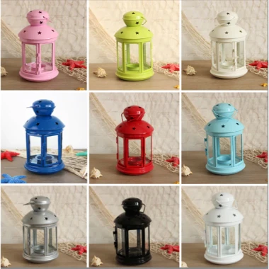 Đèn Bão Cắm Trại Vintage Khung Sắt Hoa Văn - Chiếu Sáng Dã Ngoại Giá Rẻ 79k 4