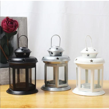Đèn Bão Cắm Trại Vintage Khung Sắt Hoa Văn - Chiếu Sáng Dã Ngoại Giá Rẻ 79k 8