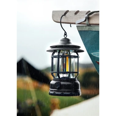 Đèn Bão Camping LED Sạc Tích Điện 5W - Chiếu Sáng 5-6 Tiếng - Giá Cực Tốt 74000đ 10