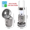 Đèn Bão LED Quạt Đa Năng Tích Điện Sạc Pin Năng Lượng Giá Rẻ 99000Đ 4